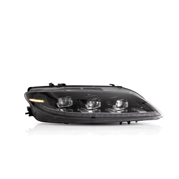 Tuning front LED headlights Mazda 6 (2003–2008) projector type