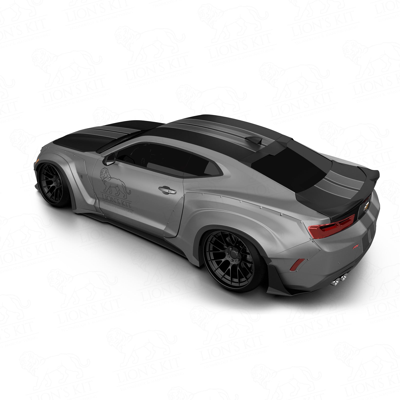 Zadné splittery nárazníka Chevrolet Camaro VI RS/SS/ZL1 2016–2024