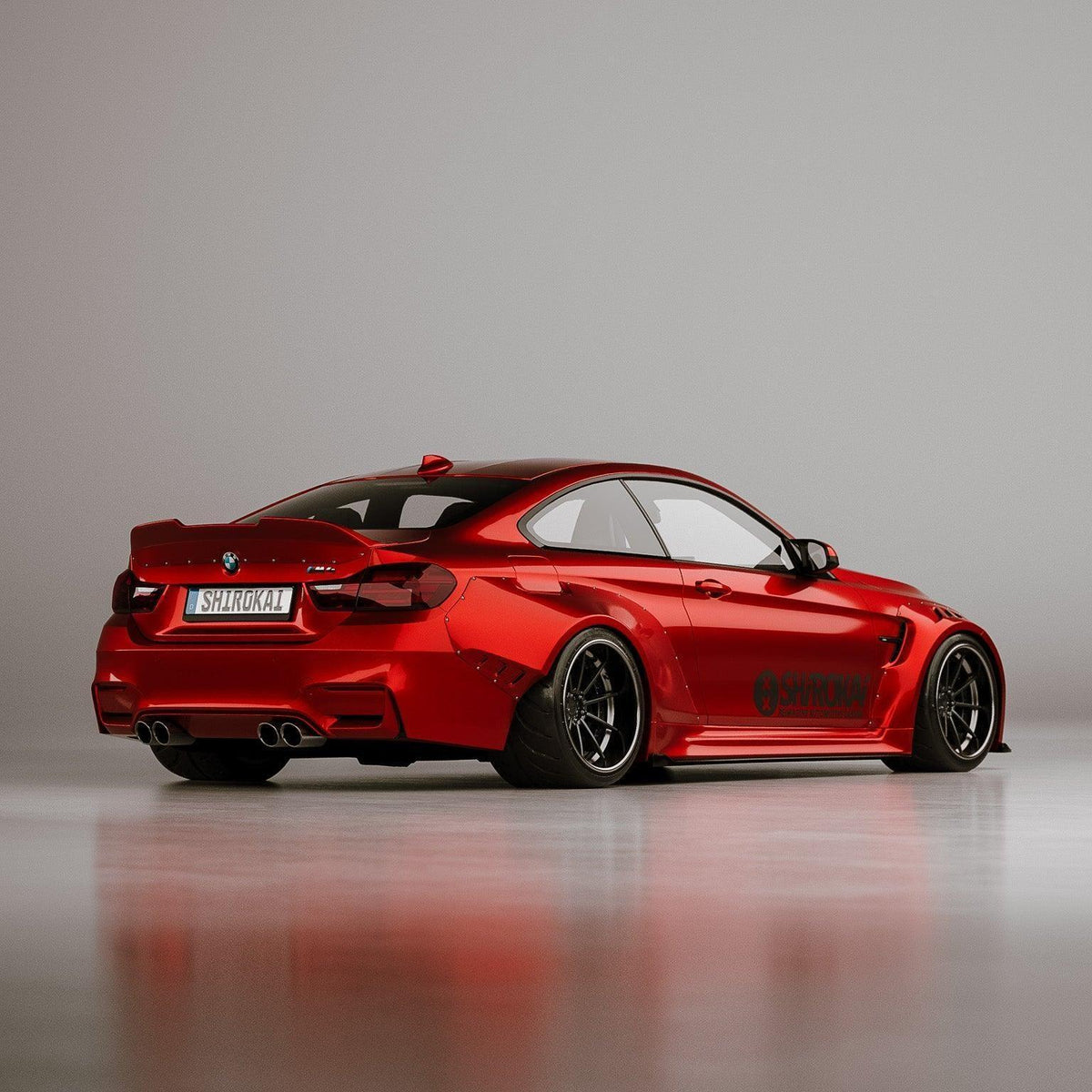 SHIROKAI Ducktail zadný spojler na kufor – BMW M4 F82 (2014 – 2020)