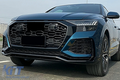 Bodykit Audi Q8 (2018–2023) RS dizajn – predný + zadný nárazník
