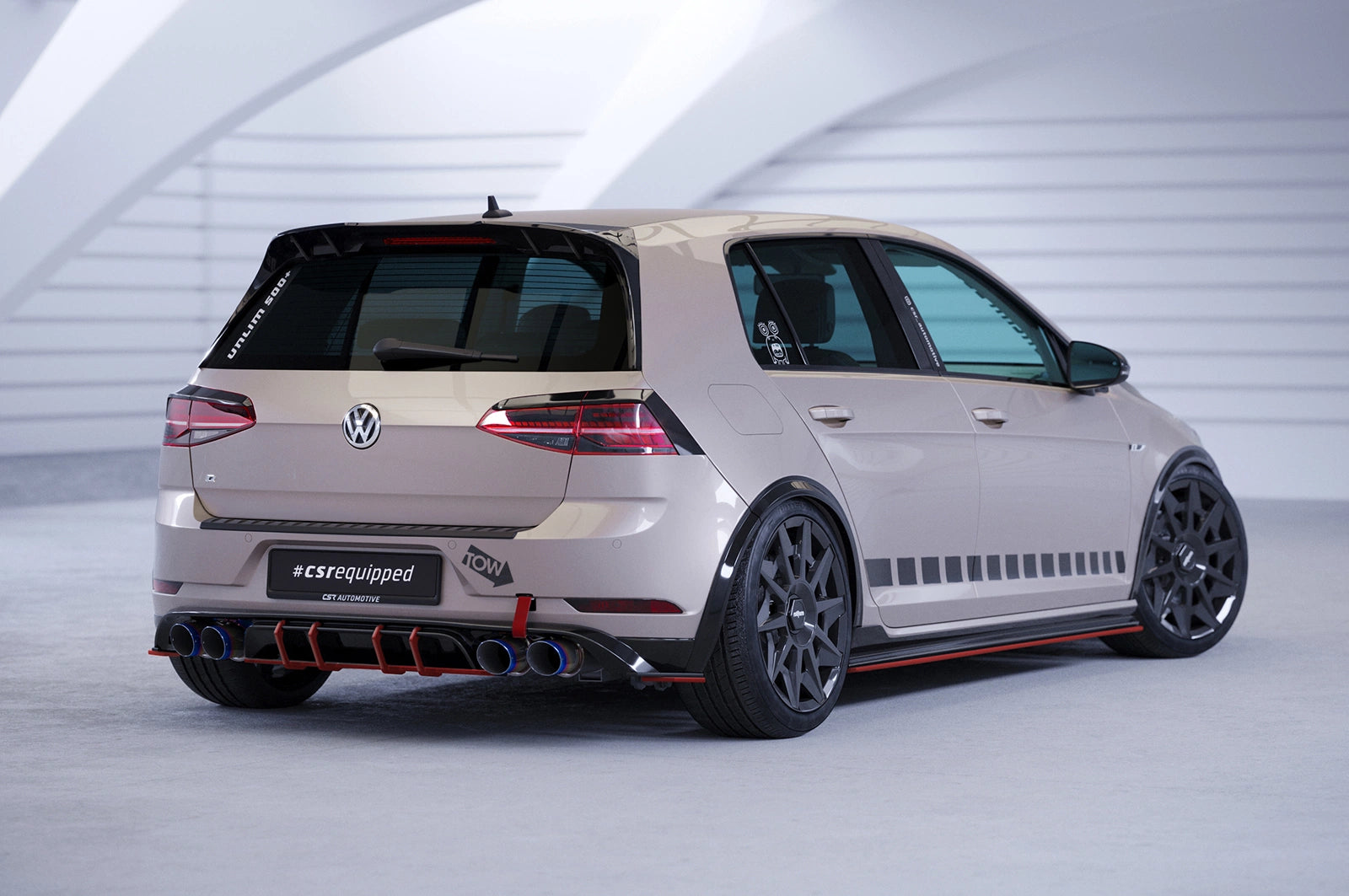Bodykit VW Golf 7 R facelift (2017–2021)