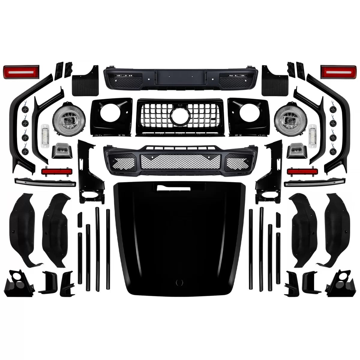 Kompletná konverzia Brabus G800 Widestar pre Mercedes G-Class W463 (2008–2017)