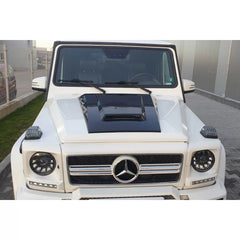 Násoska prednej kapoty Brabus Style pre Mercedes G-Class W463 (1989–2017) – Gloss Black