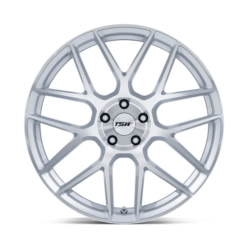 TSW Lasarthe TW002 20X9 5X112 ET45 Gloss Silver Machined