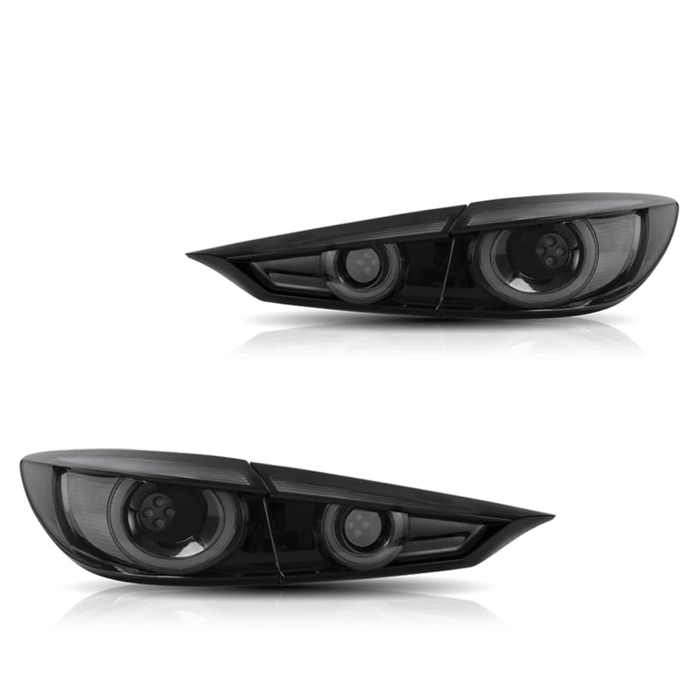Tuning zadné LED svetlá Mazda 3 Sedan (2014–2018) sekvenčné