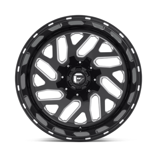 Fuel D581 Triton 22X9.5 6X135/6X139.7 ET19 Gloss Black Milled