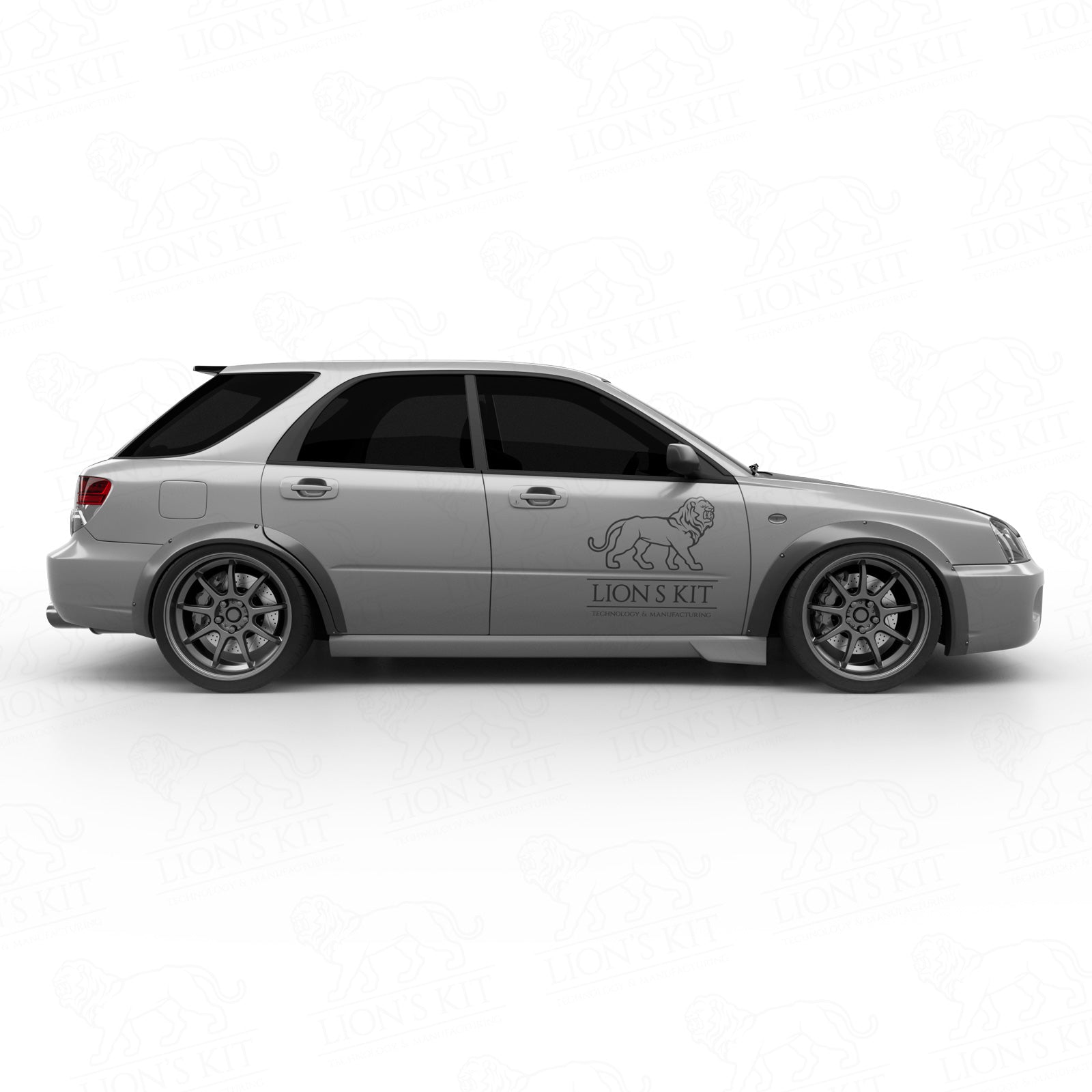 Rozšírenia predných blatníkov Subaru Impreza II Blobeye GD/GG Sedan/Wagon +50 mm