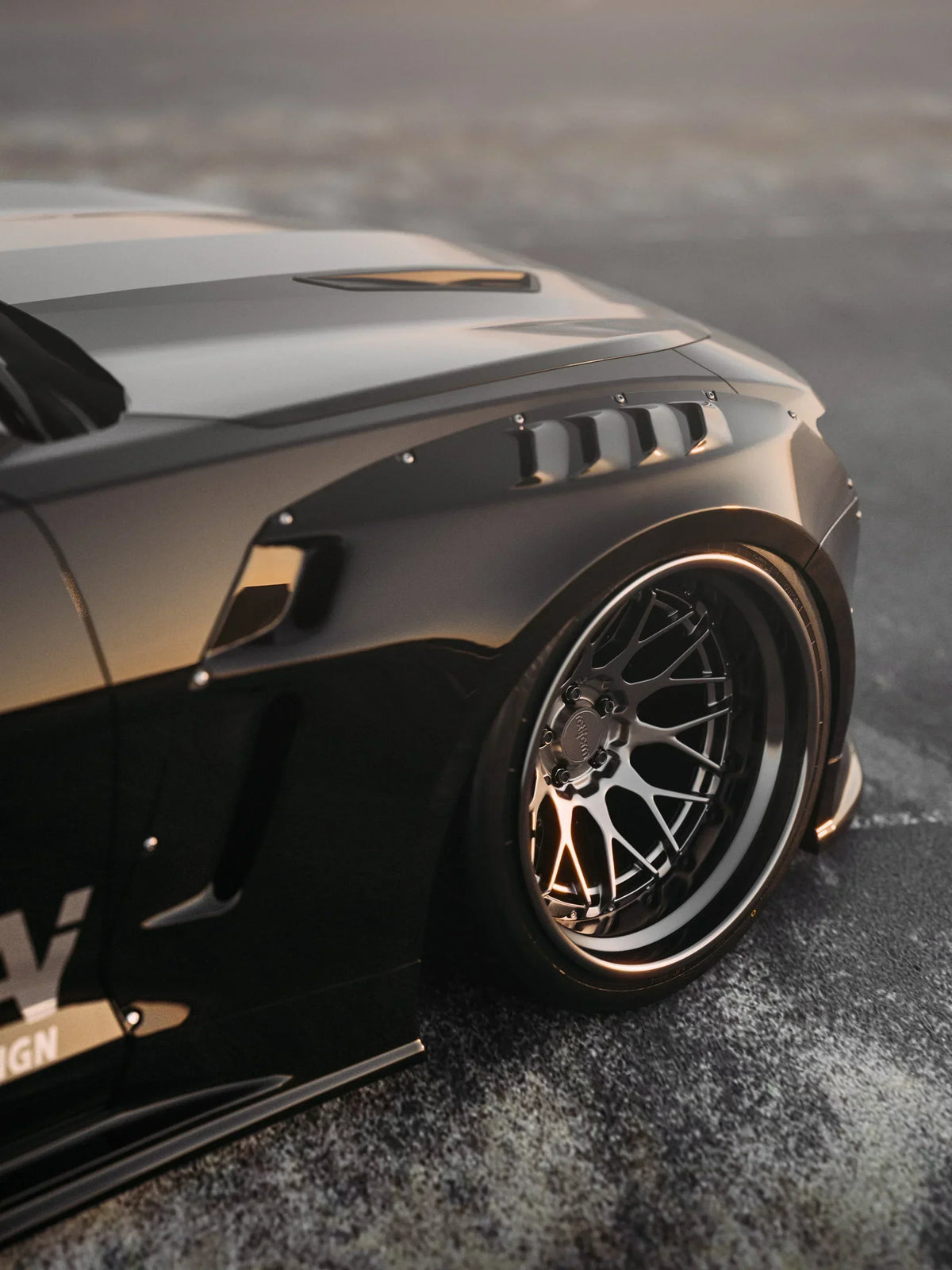 SHIROKAI Widebody Kit – Chevrolet Camaro 6th-Gen SS / ZL1 (2016 – 2024)