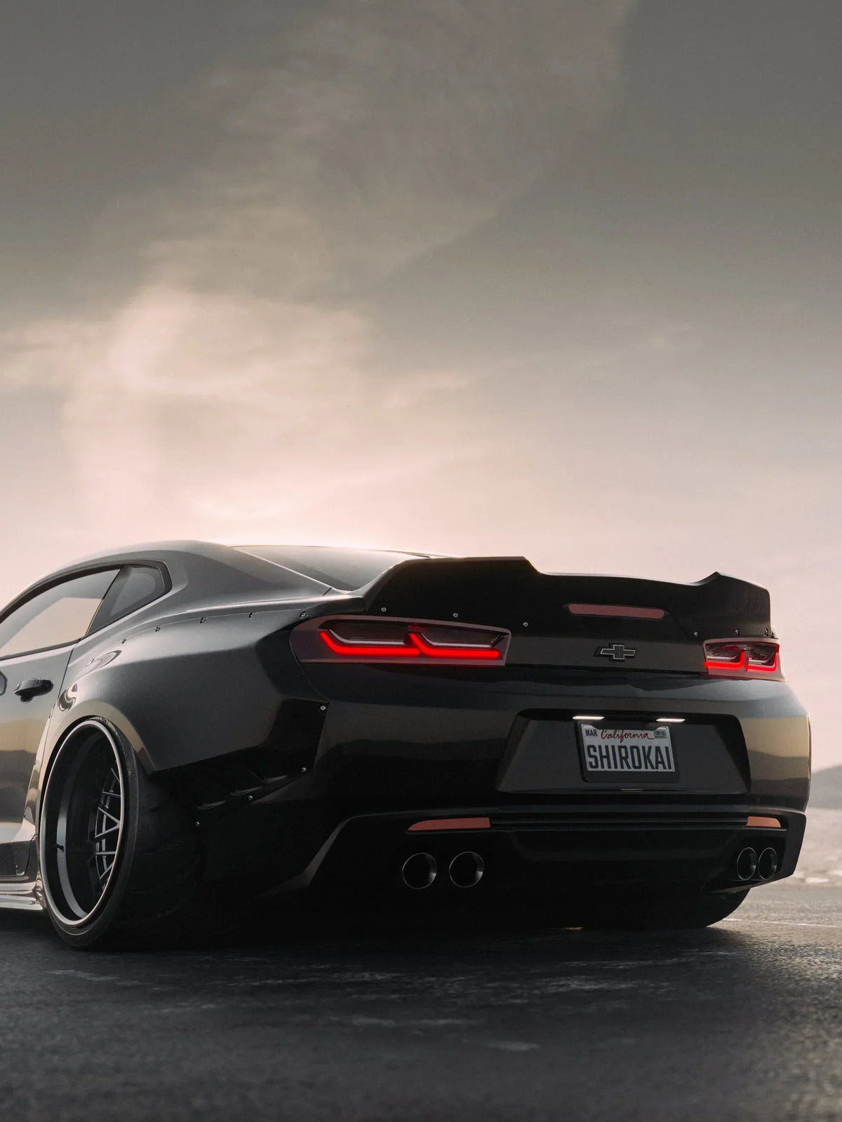 SHIROKAI Widebody Kit – Chevrolet Camaro 6th-Gen SS / ZL1 (2016 – 2024)