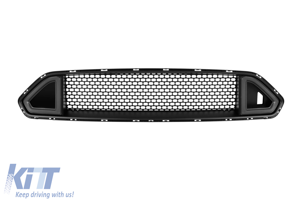 Front grille with LED for Ford Mustang (2018–2020) Classic style