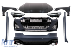 Widebody Bodykit Audi A7 4G Facelift (2015–2017) RS 2020+ Conversion