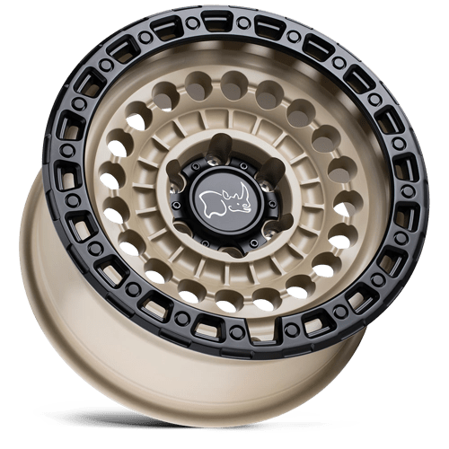 Black Rhino Sentinel 20X9.5 8X165.1 ET12 Desert Sand / Black Ring
