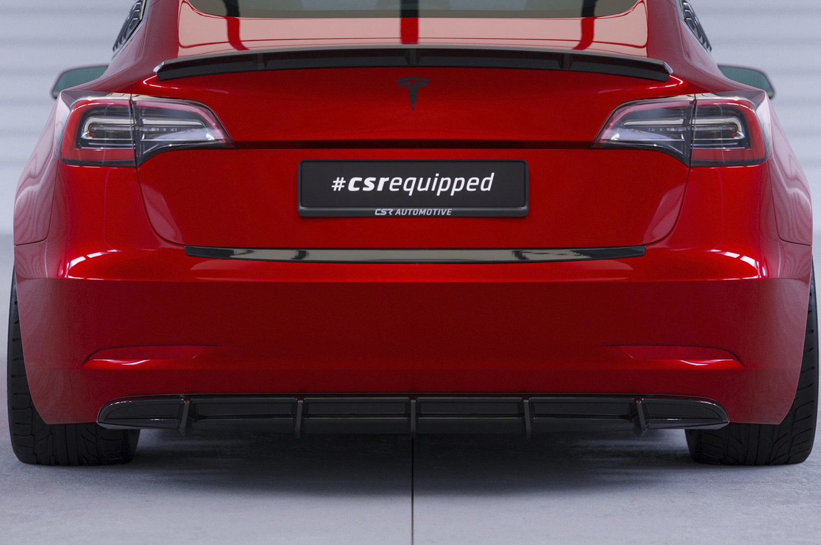 Zadný difúzor Tesla Model 3 2017–09/2023 (pred facelift)