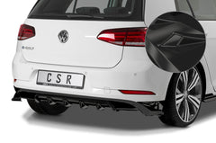 Rear diffuser VW Golf 7 facelift / e-Golf (2017+)