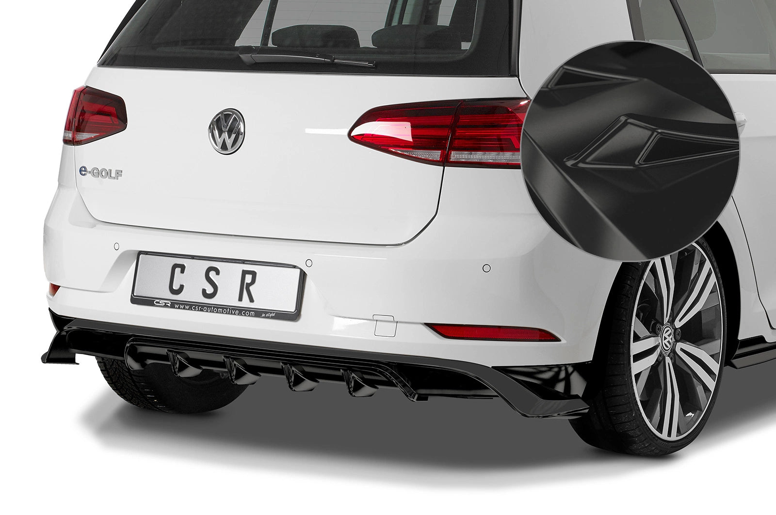 Zadný difúzor VW Golf 7 facelift / e-Golf (2017+)