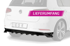 Rear diffuser VW Golf 7 facelift / e-Golf (2017+)