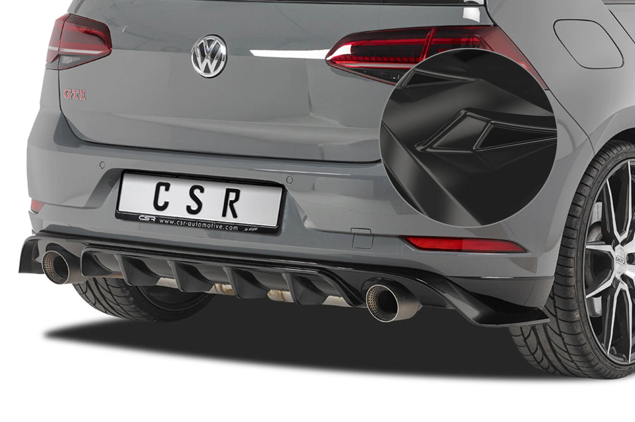 Zadný difúzor VW Golf 7 TCR / facelift (2017+)