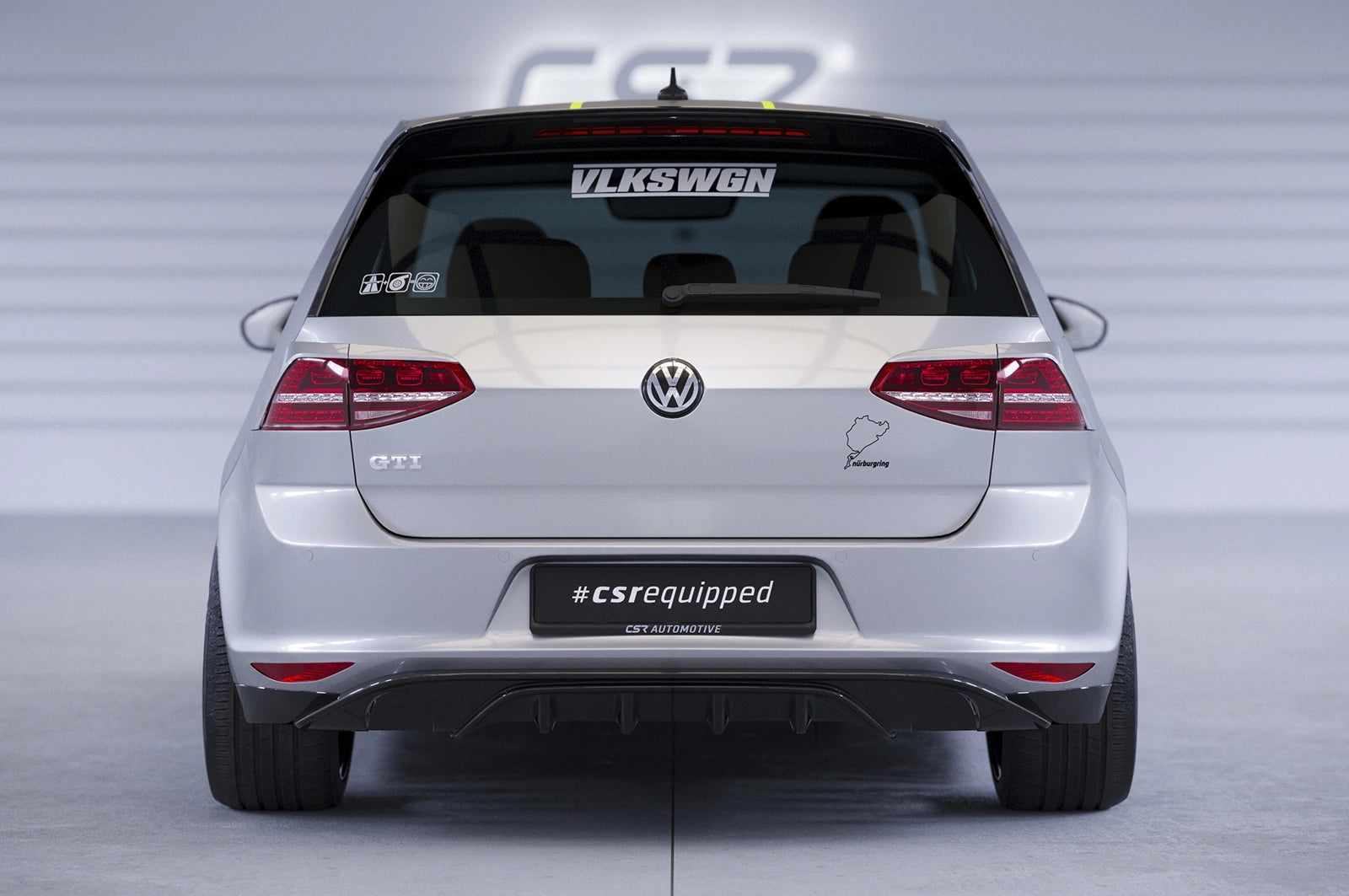 Difúzor VW Golf 7 (základná verzia, predfacelift 2012–2017)