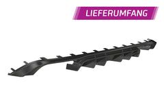 Rear diffuser VW Golf 7 R facelift (2017–2021)