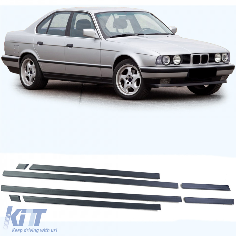Door side moldings OEM for BMW 5 Series E34 Sedan Touring (1988–1996)