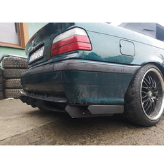 BMW E36 M-package / M3 rear bumper diffuser – adjustable aluminum