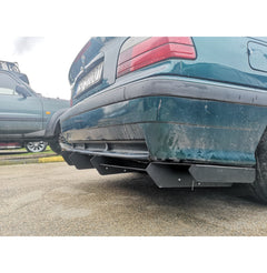 BMW E36 M-package / M3 rear bumper diffuser – adjustable aluminum