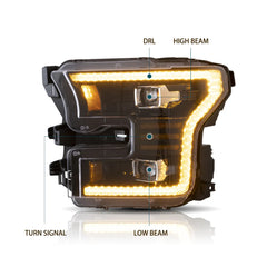 Ford F-150 (2015–2017) LED Headlights