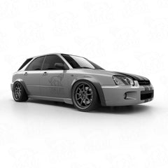 Rozšírenia predných blatníkov Subaru Impreza II Blobeye GD/GG Sedan/Wagon +50 mm