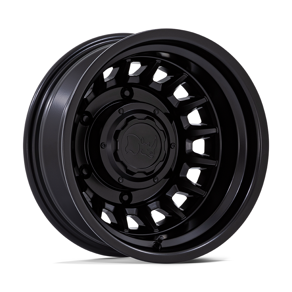 Black Rhino Aliso DRW 16X6 6X205 ET-130 Matte Black