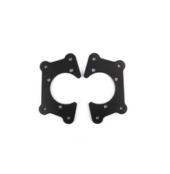 BMW E30 / E36 Compact - dual rear brake caliper adapter (drum to disc)