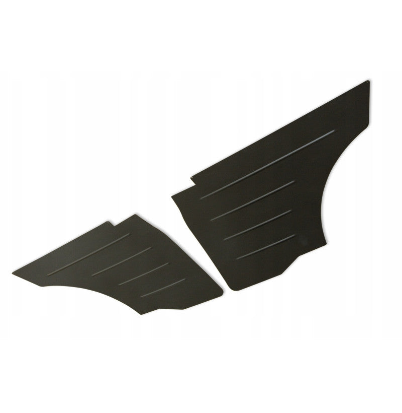 Aluminium door cards BMW E36 Coupé – rear panels (left + right)