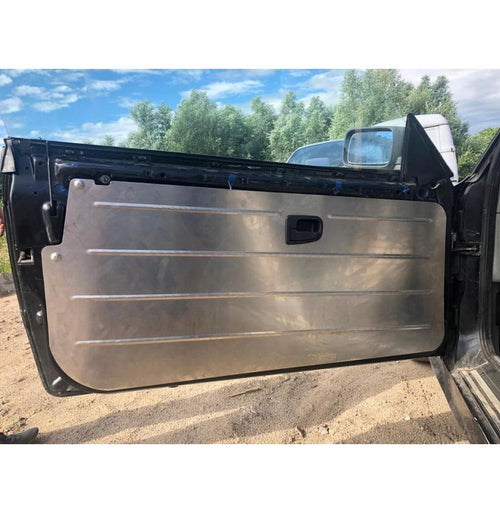 Hliníkové výplne dverí BMW E36 Sedan – predné panely (ľavá + pravá)