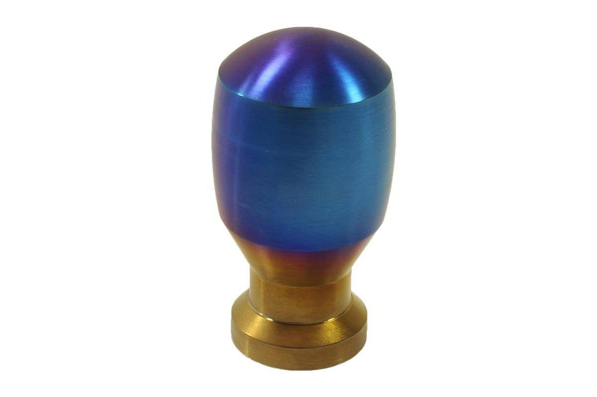 Hliníková hlavica radiacej páky – Typ A, Titanium Blue