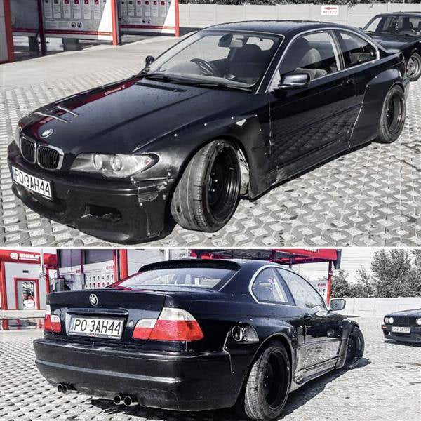 Royal Bodykit Widebody Kit for BMW E46 Coupe Facelift