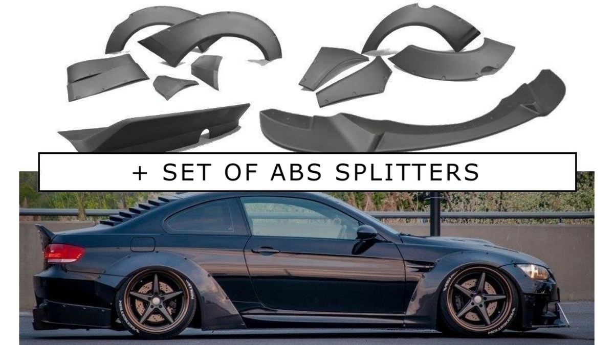 Wide Body Kit BMW 3 E92 M-Pack Complete Set