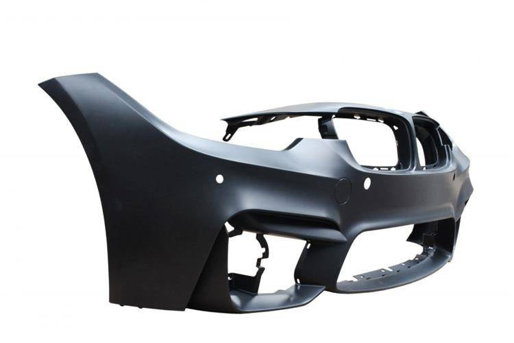 Predný nárazník BMW 3 F30 / F31 – M3/M4 štýl (vrátane mriežky, senzorov, úchytov)