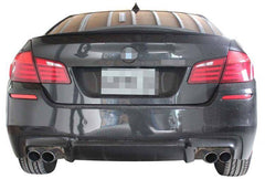 Zadný nárazník BMW 5 F10 LCI – M5 Look, 2x dvojitý výfukový otvor (2011–2015)