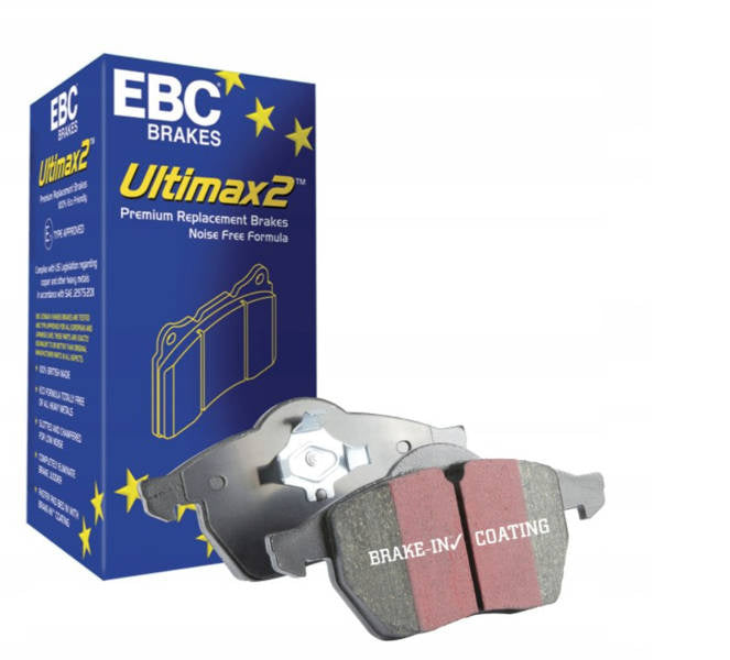 EBC ULTIMAX2 Predné brzdové platničky BMW E39 E38 X5 E53 | DP1036