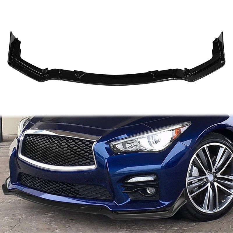 Predný lip Infiniti Q50 – lesklá čierna