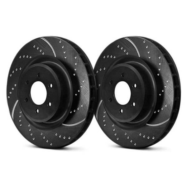 Športové Brzdové Kotúče BMW E36 E46 Z3 Z4 GD553 EBC Turbo Groove