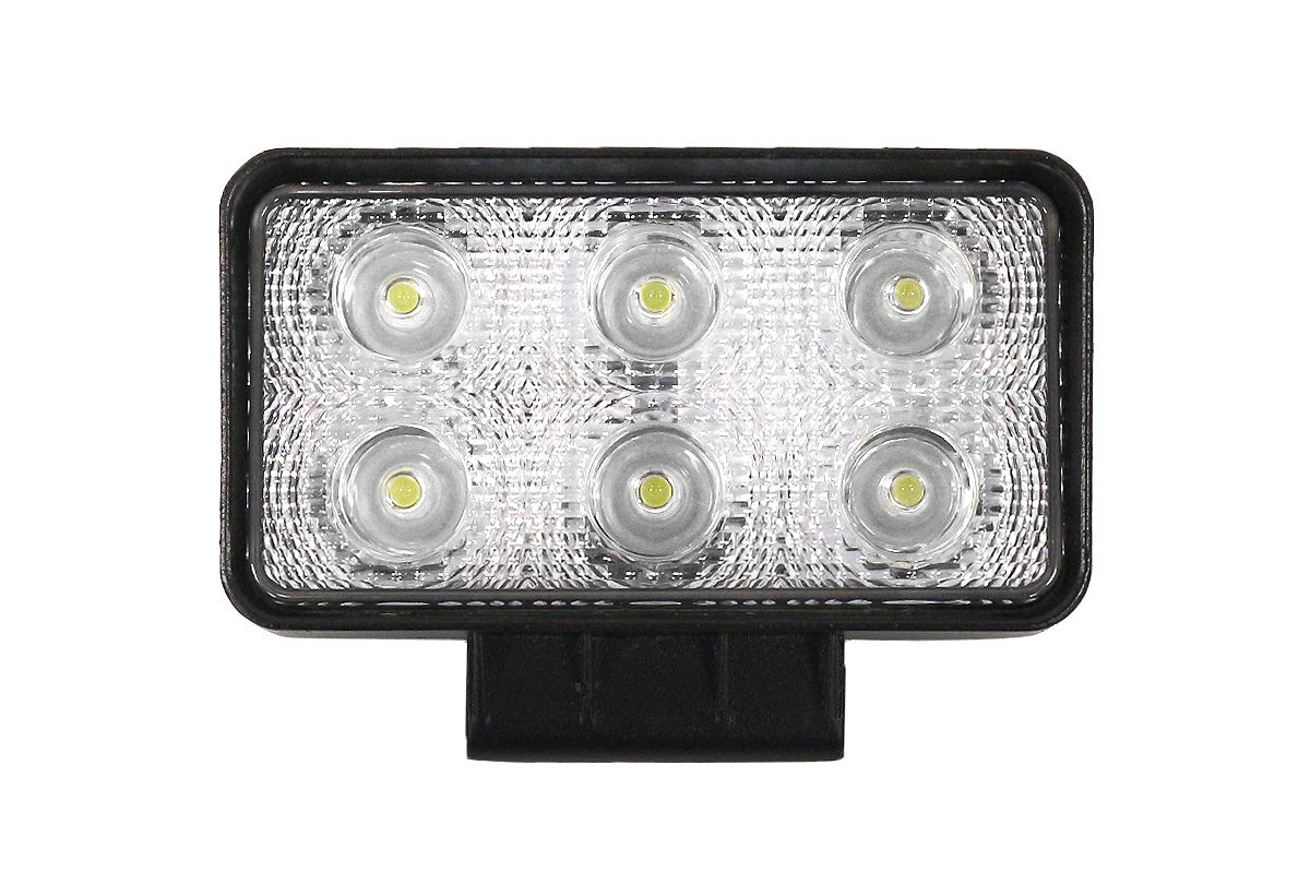 LED pracovné svetlo 18W, IP67, 6000K, 30° – pre off-road, poľnohospodárske a stavebné stroje