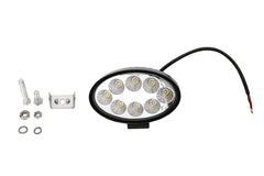 LED pracovné svetlo 24W Flood, IP67, 6000K – pre off-road, poľnohospodárske a stavebné stroje