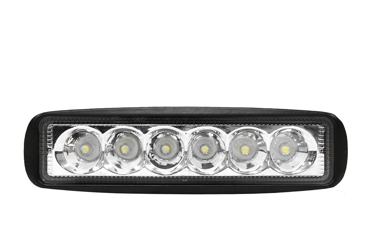 LED pracovné svetlo 18W, IP67, 6000K – pre off-road, poľnohospodárske a stavebné stroje