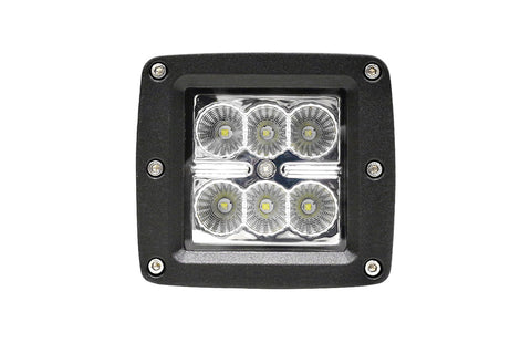 LED pracovné svetlo 18W, IP67, 6000K, 60° – pre off-road, poľnohospodárske a stavebné stroje