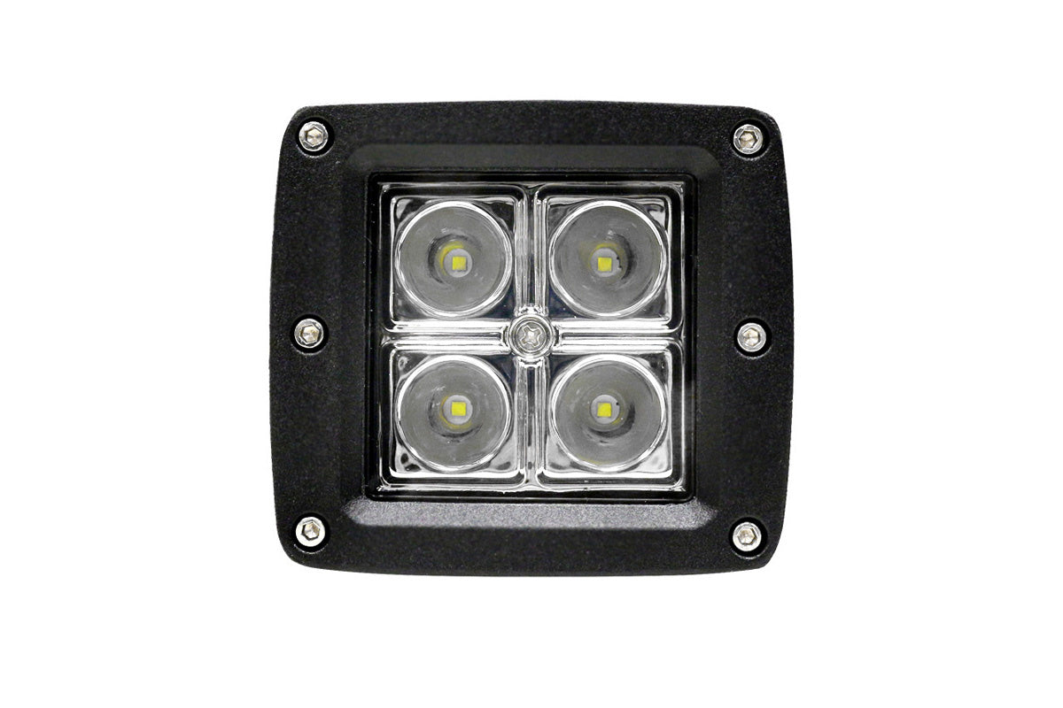 LED pracovné svetlo 20W, IP67, 6000K – pre off-road, poľnohospodárske a stavebné stroje
