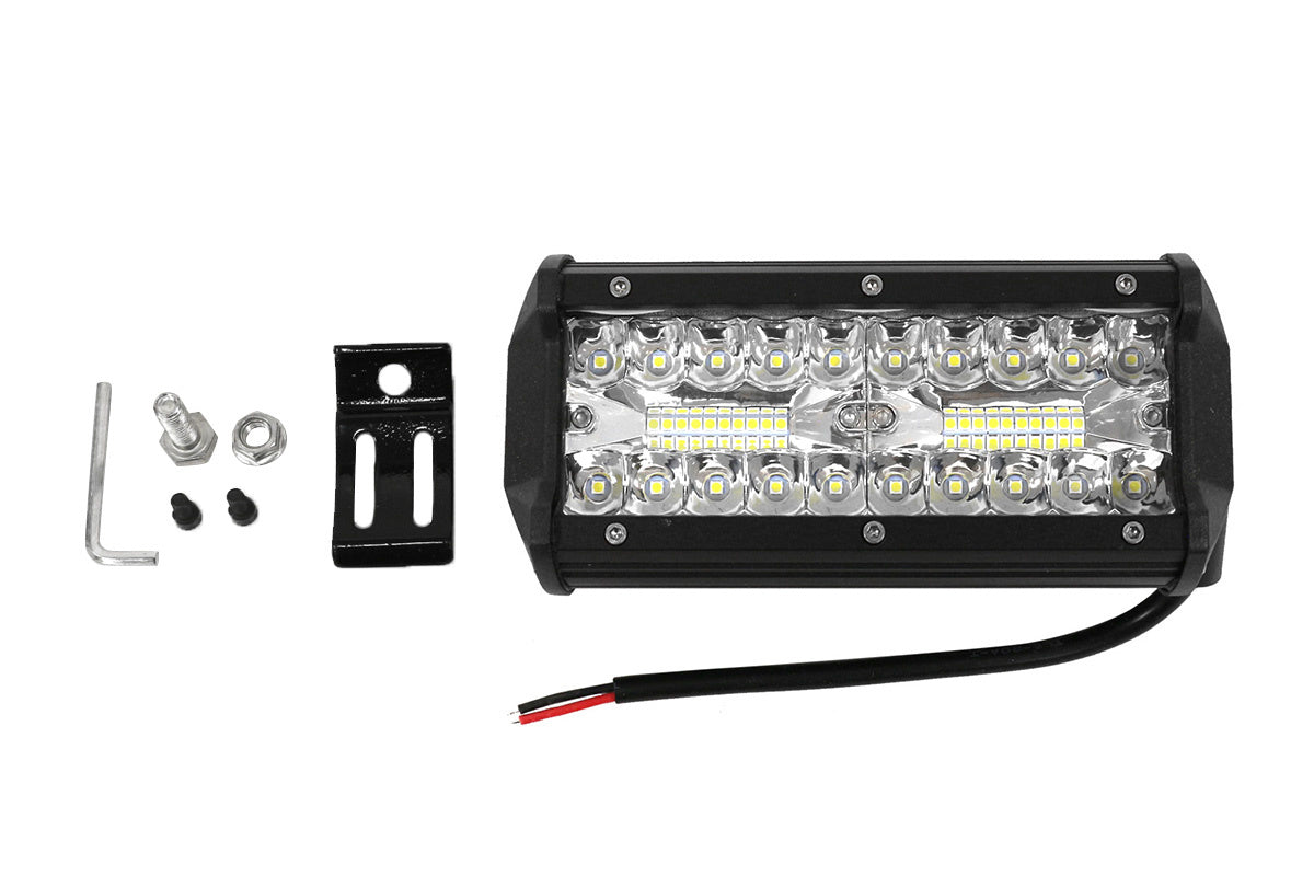 LED pracovné svetlo 120W, IP67, 6000K – pre off-road, poľnohospodárske a stavebné stroje