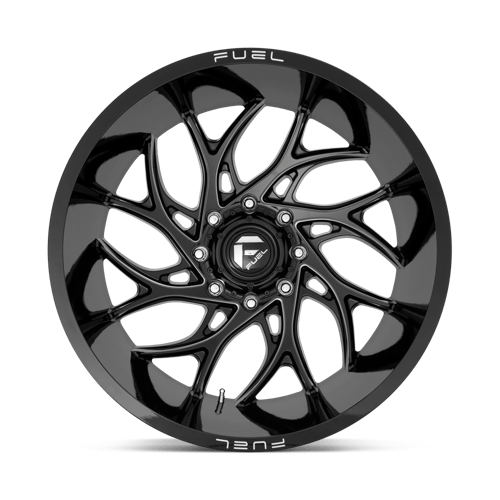 Fuel D741 Runner 20X10 6X135 ET-18 Gloss Black Milled