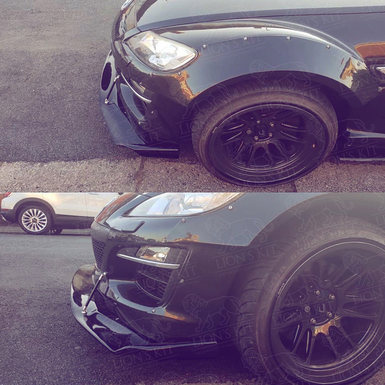 Predný splitter nárazníka R2/R3 Mazda RX-8 SE3P S2 2008–2012