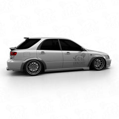Rozšírenia predných blatníkov pre Subaru Impreza „Bugeye“ (verzia wide-body)