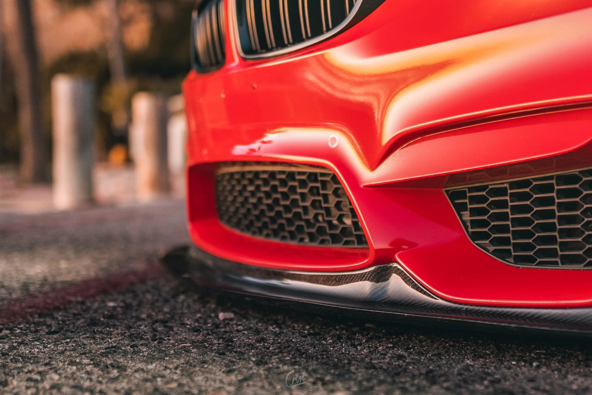 BMW F8X Predné lipo - karbónové